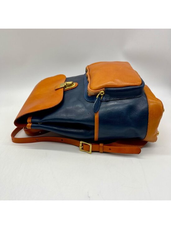 Old Trend Blue Genuine Leather Out West Backpack main image 8